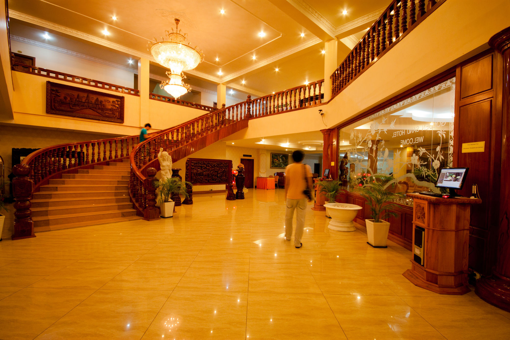 Golden Sand Hotel Sihanoukville Interiør bilde